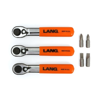 Lang Tools, Mini Ratcheting Bit WRENCH. Fine Tooth (ARM126615)