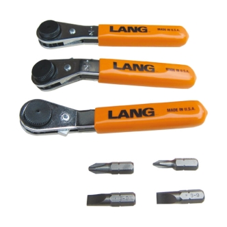Lang Tools, Mini Ratcheting Bit WRENCH. Straight (ARM471415)