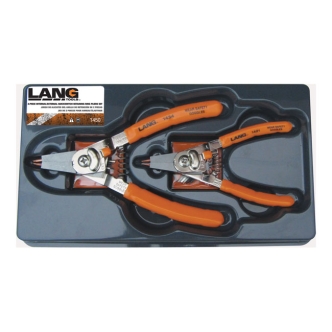 Lang Tools, 'QUICK SWITCH' Retaining Ring PLIERS. 2-PC Set (ARM985415)