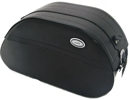 Ledrie, Reinforced Rigid Leather Saddlebag SET. 32 Liter (HLZAD2-1037)