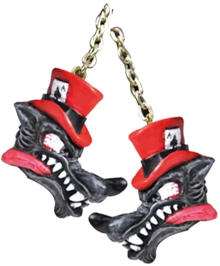 Lethal Threat Dangler Top Hat Wolf (MD44405)