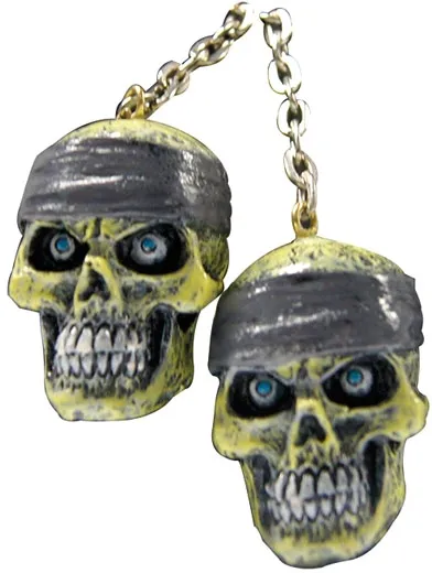 Lethal Threat Dangler Bandana Skulls (MD44409)
