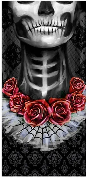 Lethal Threat Dark Widow Skull Tunnel (NS90806)