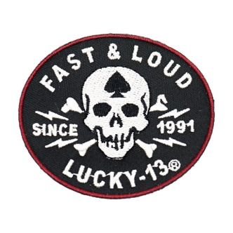 Lucky 13 Fast And Loud Patch Black (ARM274885)