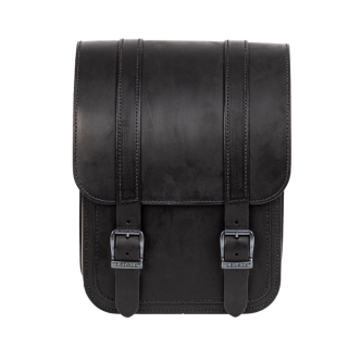 Ledrie, Full Leather Swing Arm Bag Left, 9 LITER. Black (ARM523329)