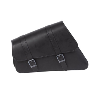 Ledrie, Leather Swingarm Bag Left, 6.5 LITER. Black (ARM343329)