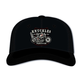 Lucky 13 Knuckles Forever Snapback Cap Black (ARM164449)