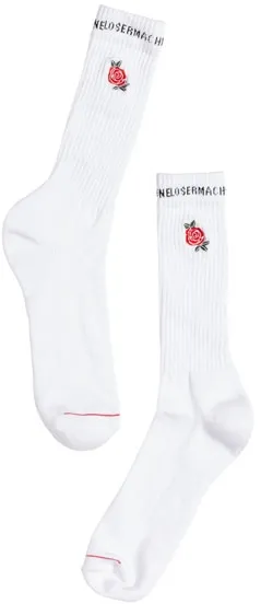 Loser Machine Rosa Socks White (ARM407749)