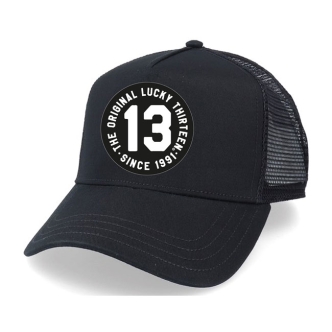 Lucky 13 The Original Trucker Hat BLACK  (ARM039289)