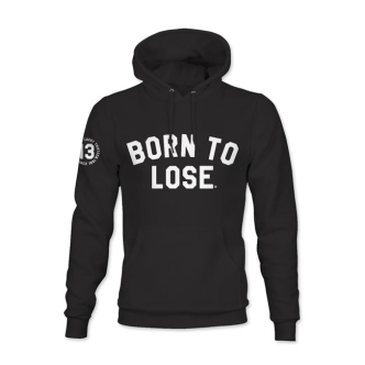 Lucky 13 Born To Lose Hoodie Black (ARM484489)