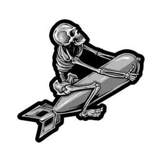 Lethal Threat Skeleton Bomber Patch (ARM465595)