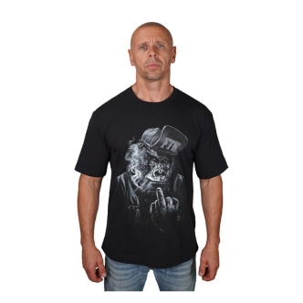 Lethal Threat Middle Finger Gorilla T-shirt Black (ARM880839)