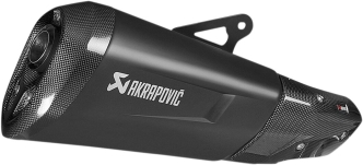 Akrapovic Black Titanium Slip-On Muffler With Carbon End Cap With EC/ECE Type Approval For BMW 2015-2016 S 1000 XR Models (S-B10SO4-HZDFT)