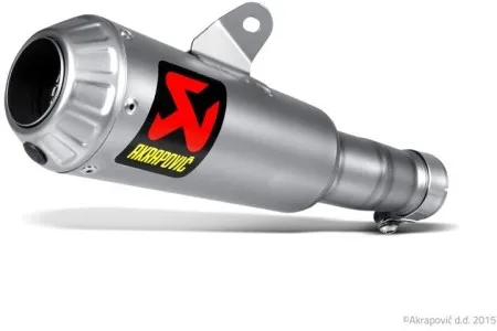Akrapovic Titanium Slip-On Muffler For Yamaha 2006-2024 YZF-R6 600 Models (S-Y6SO10-AHBT)
