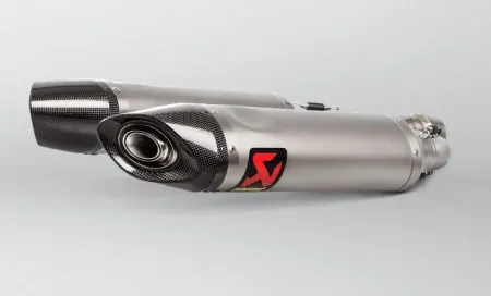 Akrapovic Titanium Slip-On Muffler With EC/ECE Type Approval For Aprilia 2017-2020 Shiver 900 Models (S-A9SO1-HDT/1)