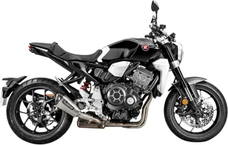 Akrapovic Titanium Slip-On Muffler With Carbon End Cap For Honda 2018-2024 CB 1000 R Models (S-H10SO21-ASZT)