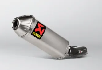 Akrapovic Titanium Slip-On Muffler With EC/ECE Type Approval For Yamaha 2018-2020 XTZ 690 Tenere Models (S-Y7SO2-HFTT)