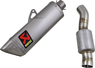 Akrapovic Titanium Slip-On Muffler For Honda 2020-2024 CBR 1000 RR Fireblade/SP Models (S-H10SO25-APLT/TD)