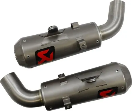 Akrapovic Titanium Slip-On Muffler With EC/ECE Type Approval For Ducati 2019-2024 Hypermotard 950/950 SP Models (S-D9SO15-HCBT)
