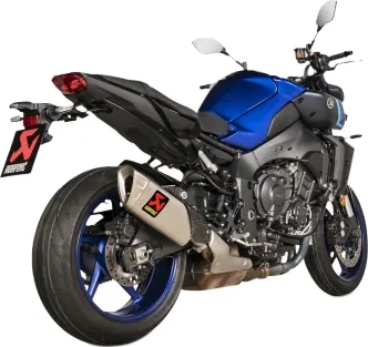 Akrapovic Titanium Slip-On Muffler With EC/ECE Type Approval For Yamaha 2022-2024 MT-10 Models (S-Y10SO20-HAPLT)
