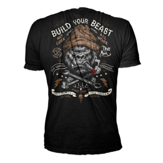 Lethal Threat Build Your Beast T-shirt Black (ARM844499)