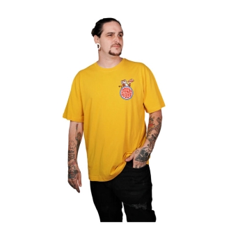 Down-n-out Tiger In Your Tank T-shirt Yellow (ARM384499)