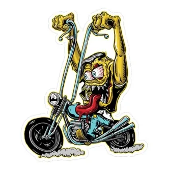 Lethal Threat Biker Monster Sticker (ARM094499)