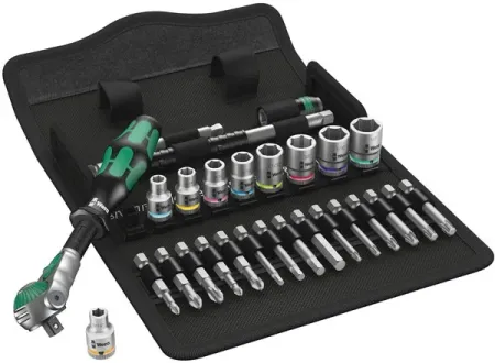 Wera Zyklop Ratchet Kit 28 PCS. 1/4