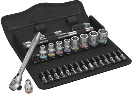 Wera Zyklop Ratchet Switch Kit 28 PCS. 1/4