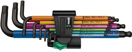 Wera Hex Key Set Multicolor - Metric (05073593001)