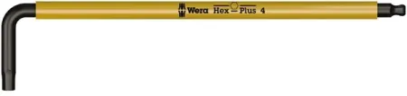 Wera Hex Key Multicolor Yellow - Metric 4.0 (05022608001)