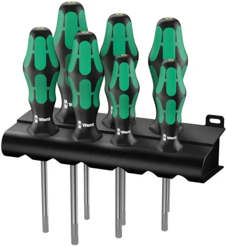 Wera Screwdriver Set 7 PCS. Kraftform 300 Plus Torxr (05223161001)