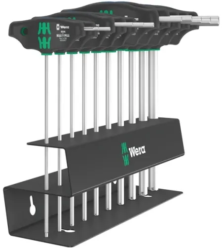 Wera Screwdriver Set T-handle Hex Plus Inches, 7 Pieces (05023454001)