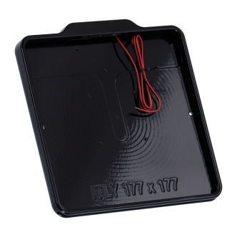 DMP License Plate FRAME. 5.0 Gloss Black Italy (ARM753599)