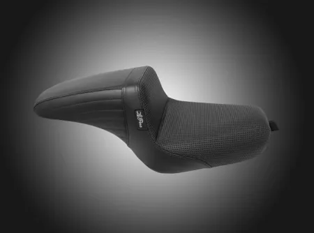 Le Pera Kickflip Basket Weave Seat For Harley Davidson 2007-2009 Sportster Models (LBK-596BW)