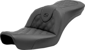 Saddlemen Roadsofa Lattice Stitched Seat For Harley Davidson 1996-2003 Dyna Models (Excl. FXDWG) (896-04-182)