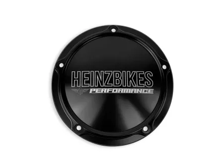 Heinz Bikes Derby Cover In Black For Harley Davidson 1990-2017 Twin Cam Models (HB-PDCTC)