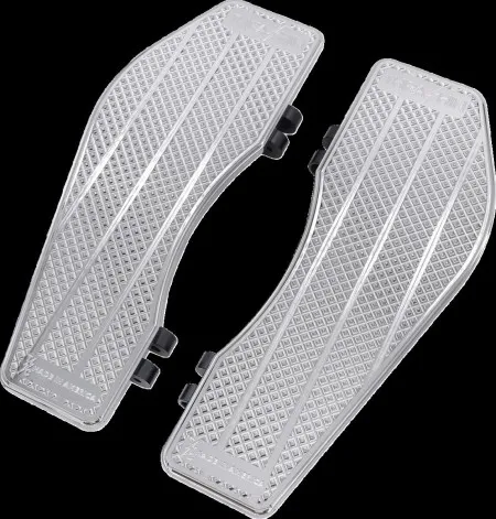 Thrashin Supply Co. Rider Floorboards In Chrome For Harley Davidson Twin Cam Models (TSC-2200-3)