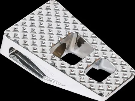 Thrashin Supply Co. P-54 Brake Pedal In Chrome For TSC Bagger Brake Arms Only (BBP-PR-03)