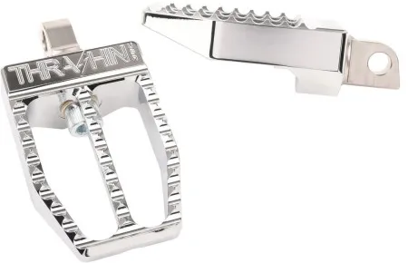 Thrashin Supply Co. Militant Footpegs In Chrome (TSC-2019-3-D)