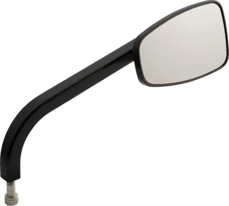 Joker Machine No.8 Cafe Mirror In Black With Standard Stem For Right Side (03-056-1R)