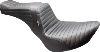 Le Pera TailWhip Pleated Seat For Harley Davidson 2018-2024 Softail FLSL Slim, FXBB Street Bob & FXST Standard Models (LY-580PT)