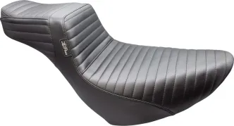 Le Pera TailWhip Daddy Long Legs Pleated Seat For Harley Davidson 2018-2024 FXLR Low Rider & FLSB Sport Glide Models (LYR-580DLPT)
