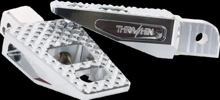 Thrashin Supply Co. P-54 Passenger Footpegs In Chrome For 2018-2025 M8 Softail Models (TSC-2020-3-SR)