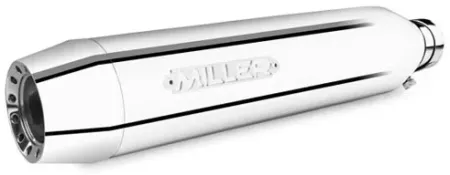 *2 Weeks Extra Transit TIME* Miller, Omaha Euro 5 Slip-on MUFFLERS. Highly Polished (IN-CHF-LT-X45.04)