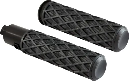Arlen Ness Diamond Grips In Black For 2023-2024 Harley Davidson Road Glide & Street Glide Models (500-058)