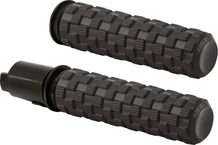 Arlen Ness Airtrax Grips In Black For Harley Davidson 2025 Softail, 2023-2025 Road Glide & Street Glide Models (500-066)