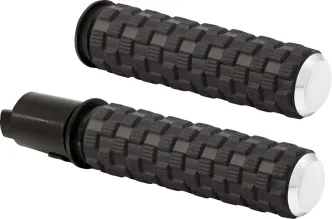 Arlen Ness Airtrax Grips In Chrome For 2023-2024 Harley Davidson Road Glide & Street Glide Models (500-067)