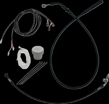 Fat Baggers Ez Install KT  H-bar Plus 6 FLTR Models 21-23 BLK (119916-B)
