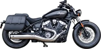 S&S Cycle Grand National Slip-On Muffler In Chrome For 2025 Indian Scout (550-1122)